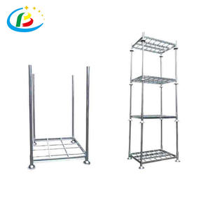 XingBO personalizzato cina tubo modulare stoccaggio staccabile metallo acciaio caldo Dip zinco Post doppio Manurack - Product Image 4