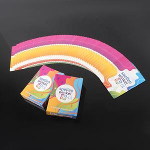 Harga Murah kustom cetak 280 Gsm biru inti kertas kartu Poker Promosi 4 warna bermain kartu Set dengan Logo - Product Image 2