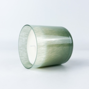 Bougies Parfumées Luxe Multi Mèches <span class=keywords><strong>Grossiste</strong></span> Taille <span class=keywords><strong>Verre</strong></span> Extra Grand Pot <span class=keywords><strong>Bougie</strong></span> Bougies Vertes - Product Image 4