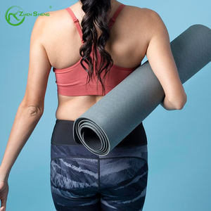 Tapete de Yoga Personalizable Zhensheng de <span class=keywords><strong>TPE</strong></span> - OEM/ODM Disponible para Logotipo, Color y Grosor (4/5/6/8/10 mm), Premium y Ecológico - Product Image 4