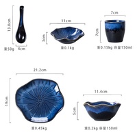 Tasse à saké en céramique de style rétro japonais, tasse à café et eau en grès, design de couleur unique et créatif, 150ml