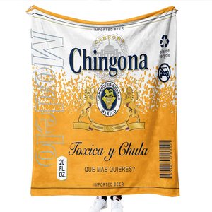 Manta Chingona de Venta caliente Manta de diseñador impresa personalizada - Product Image 4
