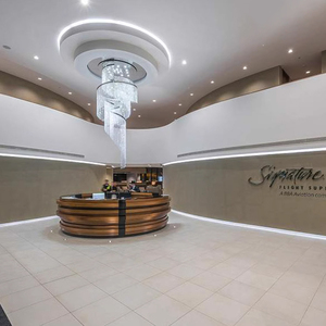 2024 mới nhất sản phẩm thiết kế trang trí trong nhà lớn dự án sảnh khách sạn biệt thự cầu thang sang trọng Trần Đèn Chùm Pha Lê - Product Image 6