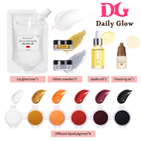 Base de Rouge à Lèvres Marque Blanche 1kg Matière Première, Base de Gloss à Lèvres avec Huile de Vitamine E, Base Incolore Atténue les Rides des Lèvres Prévient la Sécheresse