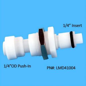 1/4 5/16 inch mịn áp suất thấp Push-in nhanh chóng ngắt kết nối khớp nối cho toàn bộ nhà RO lọc nước - Product Image 2