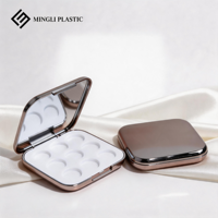 ML PACK Hersteller Augen-Make-up-Produkte Individuelles Logo Make-up 9-Farben Leere Lidschatten-Palette 9-Farben Lidschatten-Palette