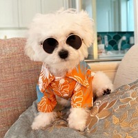 T-shirt respirant pour chien, style Hawaï, XS-XXL, accessoire d'été pour chiens de petite et moyenne taille