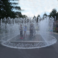 Fuente de Jardín Pequeña de Acero Inoxidable, Económica, para Exteriores, Decorativa, Apta para 110V-380V