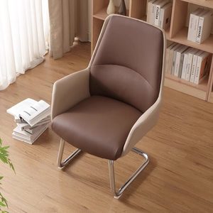 Silla de Oficina Giratoria de Cuero Moderna, Adecuada <span class=keywords><strong>para</strong></span> Computadora, Conferencias, Recepción, <span class=keywords><strong>Ajedrez</strong></span>, Juegos de Cartas y Aprendizaje - Product Image 5