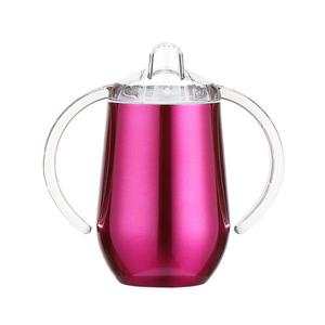 Taza de vientre grande creativa, vaso térmico de acero inoxidable con mango, 8oz, 10 oz, 14oz - Product Image 6