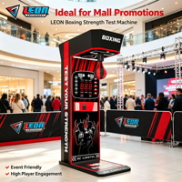 Machine de jeu d'arcade de boxe électronique à monnayeur avec support anglais, prise universelle, garantie 1 an pour les centres de jeux