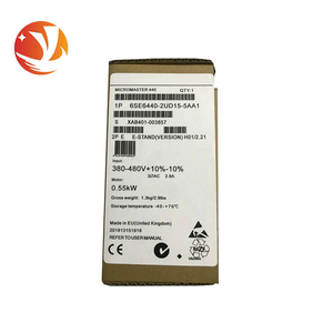 Convertidor de Frecuencia SIEMENS 6SE6 440-2UD15-5AA1 6SE6440-2UD15-5AA1 Nuevo y Original, Controlador Lógico Programable PLC, 16 E/S, 110V - Product Image 1