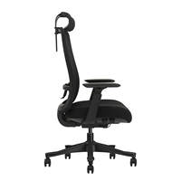 Fauteuil de bureau ergonomique pivotant et inclinable en mousse, avec soutien lombaire confortable, pour ordinateur, personnalisable, pour usage professionnel, vente en gros
