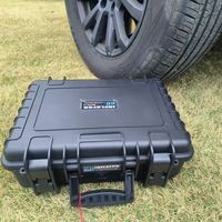 Compresseur d'air électrique à double cylindre robuste de haute qualité pour gonflage rapide et arrêt automatique des pneus 12V