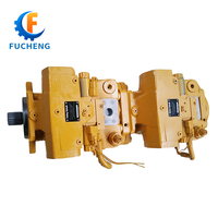 Pompa Piston Tandem Besi Cor Tekanan Tinggi Efisiensi Tinggi Hidrolik Rexroth A4VG Pengganti A4VG71 (A4VG71+A4VG71)