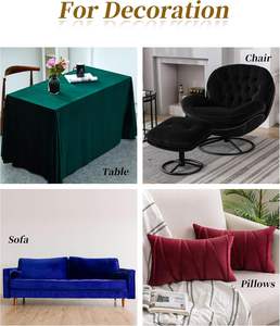 2025涤纶100 + 原色氨纶韩国天鹅绒弹力KS天鹅绒服装面料 - Product Image 3