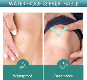 Pansement transparent YOJO, film protecteur imperméable pour plaies, bande adhésive transparente pour cathéter IV, patch adhésif, protection pour la douche - Product Image 4