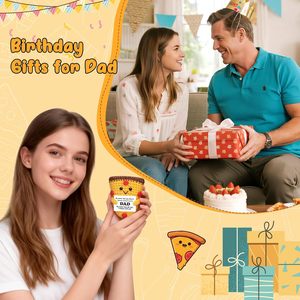 Pizza all'uncinetto fatta a mano, regalo per la Festa del Papà, decorazione artigianale in lana - Product Image 5