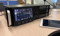 MU-22 OEM Meilleure Vente Fabricant Rack Audio Professionnel 22 Canaux Table de Mixage Numérique à Écran Tactile 19 Pouces