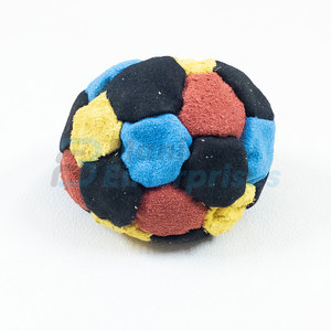 Customized Multi Color 32 Panel Footbag Outdoor Playing Best Selling Custom Logo Ball Sports Equipments <b>Hacky</b> <b>Sack</b> Footbags - Product Image 5