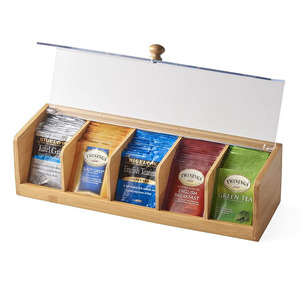 Wooden Storage Box Eco-friendly Custom Wooden Gift Storage Box With Lid High Quality Bamboo Tea Box
