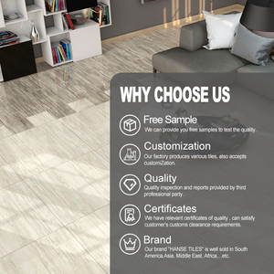 สวนอิฐกันลื่นกลางแจ้งที่จอดรถกระเบื้องปูพื้นซีเมนต์ชนบทเซรามิคพอร์ซเลนเคลือบภายในดูเหมือนหิน - Product Image 4