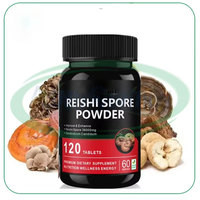 VitaSpring Comprimés d'extrait séché de champignon Reishi Supplément Reishi Spore Ganoderma Lucidum Comprimés de Reishi bio