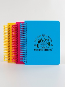 Carnet de notes A6 pour <span class=keywords><strong>chat</strong></span> et chien - Joli carnet portable à spirale pour animaux de compagnie - Product Image 4