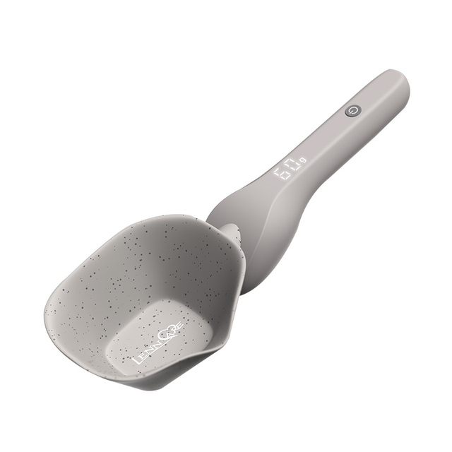 Digital Battery Powered Stainless Steel Food Scoop Scale Weigh 800g/0.1g Electronic Measuring Spoon with LCD Display