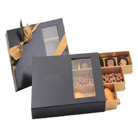 Boîte rigide de luxe pour desserts Boîtes cadeaux vides en papier de baklava Boîte personnalisée de dates du Moyen-Orient