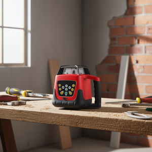 Nivel Láser Verde de 360 Grados, Autonivelante, de Grado Industrial, con Trípode, Receptor, Control Remoto y Estuche - Product Image 2