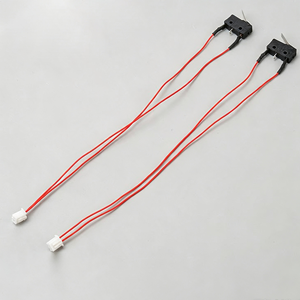 Kabel Harness Saklar Batas Mikro dengan Konektor Putih 2P dan Kabel Merah untuk Peralatan Rumah Tangga, Peralatan Otomatis, dan Deteksi Posisi - Product Image 1