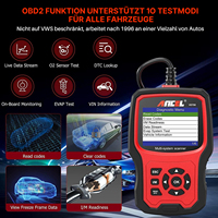 Escáner OBD2 de Sistema Completo ANCEL VD700 con 8 Funciones Especiales para Volkswagen Audi VW Skoda Seat
