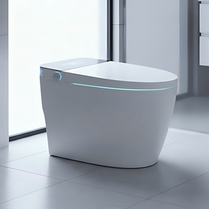 Inodoro Inteligente <span class=keywords><strong>con</strong></span> Bidé Eléctrico, Montado en el Suelo, Totalmente Automático, Moderno, <span class=keywords><strong>con</strong></span> Función <span class=keywords><strong>de</strong></span> Lavado Femenino - Product Image 4