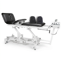 Table de décompression vertébrale électrique professionnelle pour thérapie de traction cervicale et lombaire, table chiropratique EU-300
