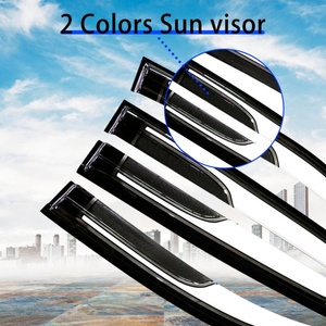 KQD Brand PMMA Vent Car Parts Accessories <b>Sun</b> Visor Wind Deflector Rain Guard Window Visor for Toyota Fortuner 2012-2019 - Product Image 5