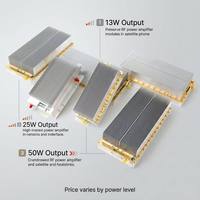 Module amplificateur de signal de téléphone satellite haute puissance 1447-1467 MHz 13W 25W 50W personnalisable, amplificateur de puissance RF avec télécommande