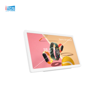 Écran d'affichage numérique LCD de 18,5 pouces en mode paysage ou portrait pour le bureau de réception et le stand de salon professionnel