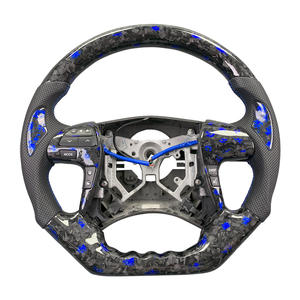 Volante Deportivo <span class=keywords><strong>de</strong></span> Fibra <span class=keywords><strong>de</strong></span> Carbono con Luces LED para <span class=keywords><strong>Toyota</strong></span> Grand Highlander, Camry, Fortuner, Hilux SR5 N70 <span class=keywords><strong>2008</strong></span> 2009 2010 2011 2012 2013 - Product Image 5