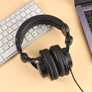 Studio <strong>Headphones</strong> High-Resolution Open-Back Over-Ear <strong>50mm</strong> Neodymium <strong>Drivers</strong> IPX-4 Waterproof 3.5mm Interface DJ Use 3M Cord - Product Image 6