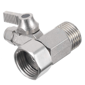 Válvula de Bola de Alta Presión con Rosca BSP de 1/2 Pulgada, Macho y Hembra, para Purificador de Agua de Entrada - Product Image 2