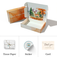 Emballages personnalisés sur mesure pour cadeaux postaux, fabricant de pochettes d'expédition personnalisées, emballages en carton ondulé, gaufrage