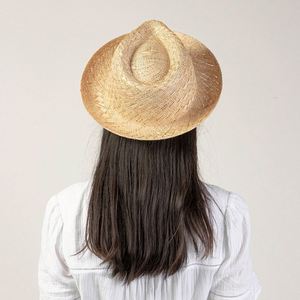 Nouvelle Collection Printemps-Été : Chapeau Fedora Décontracté à Bord Court, Tressé à la Main en Paille de Sisal de Luxe, Chapeau de Soleil Jazz pour l'Extérieur - Product Image 3