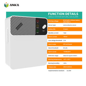 <span class=keywords><strong>Détecteur</strong></span> <span class=keywords><strong>de</strong></span> gaz naturel facile à installer, autonomie <span class=keywords><strong>de</strong></span> 10 ans, boîtier ABS, <span class=keywords><strong>détecteur</strong></span> <span class=keywords><strong>de</strong></span> méthane et <span class=keywords><strong>de</strong></span> <span class=keywords><strong>propane</strong></span> pour maison, cuisine et camping-car - Product Image 2