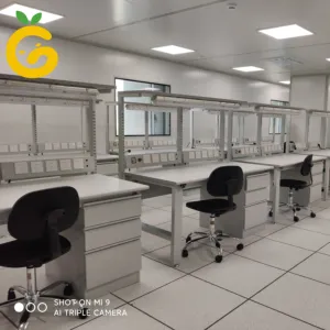 Mesa pesada ESD bancada de trabalho eletrônica bancada de trabalho de laboratório Móveis de laboratório Bancada de trabalho ajustável