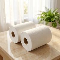 Papier essuie-tout et serviettes de cuisine de qualité supérieure, rouleau jumbo de luxe, 1 pli, Chine