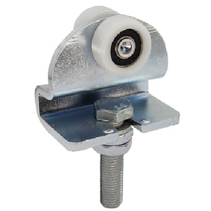 Design moderne 1000kg Capacité de charge Roulette de porte coulissante en fer Roue de porte suspendue avec roues de <span class=keywords><strong>rail</strong></span> - Product Image 4
