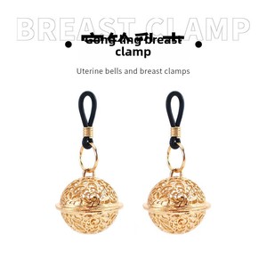 Pinces à seins sexy <span class=keywords><strong>et</strong></span> provocantes avec clochette <span class=keywords><strong>et</strong></span> sangles, ensemble de plugs anaux <span class=keywords><strong>et</strong></span> bande en caoutchouc de silicone pour usage mammaire, jouet féminin - Product Image 3
