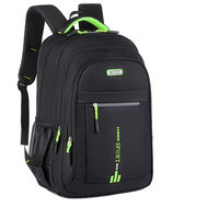 Sac à dos en nylon pour étudiants, avec compartiment pour ordinateur et port USB, idéal pour les voyages en extérieur, grand format, avec cadre interne, pour hommes - Vente chaude