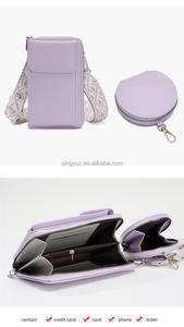 ¡Novedad de 2025! Bolso bandolera de cuero PU para teléfono, correa para teléfono móvil con monedero - Product Image 3